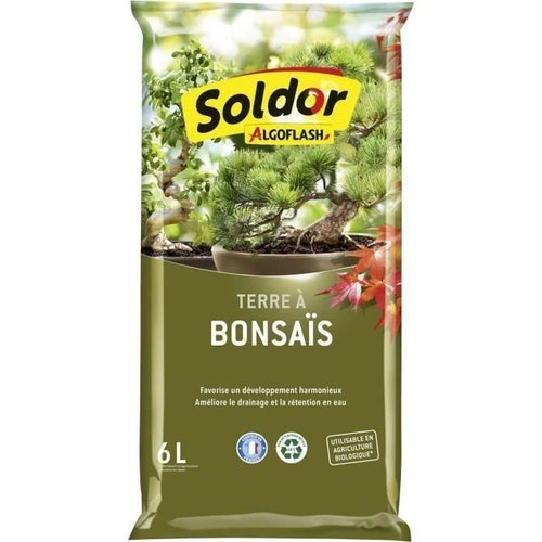 ALGOFLASH - Terreno per Bonsai 6 L