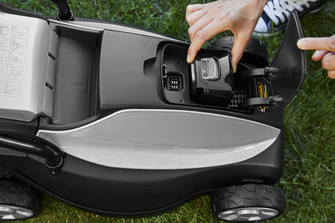 Tagliaerba a batteria Alpina AL 3020 Li Kit da 30 cm - caricabatterie e batteria 20V 4Ah inclusi