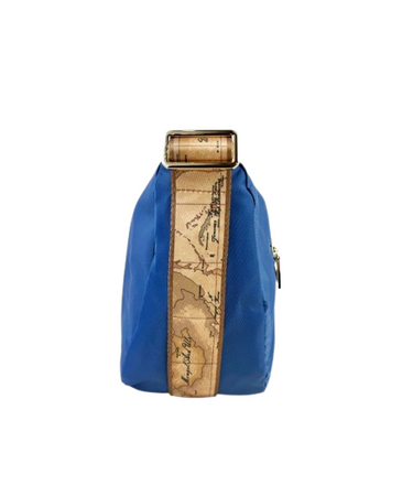 1^ Classe Borsa donna Nylon Eco Vibe tracolla a mezzaluna grande Nero