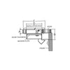 Alzapagliolo Inox 316 Con Chiave