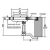 Alzapagliolo Inox 316 Senza Chiave