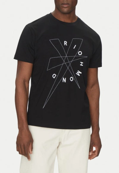 John Richmond T-SHIRT T-SHIRT HUSILLO da uomo