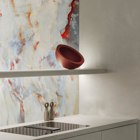 Pacco da n.4pz (2,9mq) Pannelli rivestimento in Polimeri Ultrarealistico effetto Marmo lucido 1220x600x4mm mod.AMALFI
