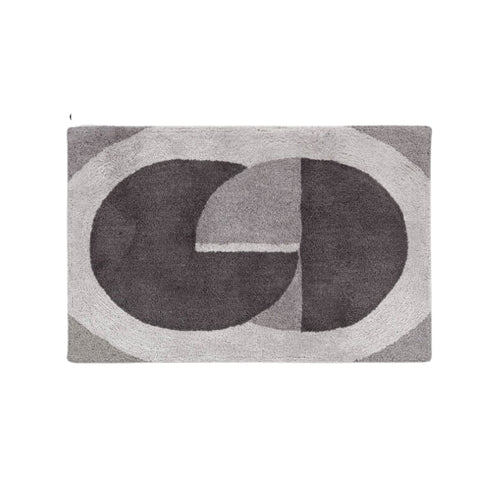 Tappeto Bagno Mirabello Carrara Intreccio 70 x 140 CM 100% Cotone