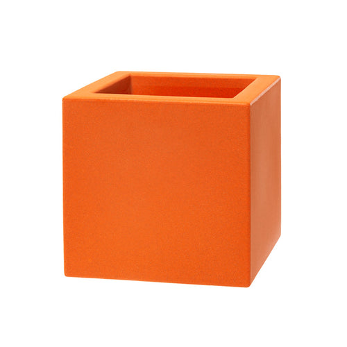 Vaso Moderno Cubo Schio Essential in plastica da giardino per fiori e piante