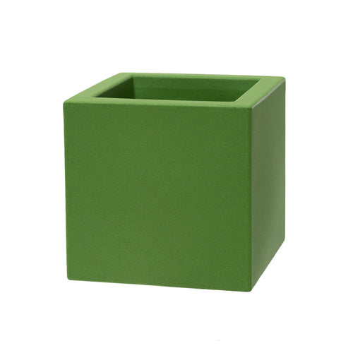 Vaso Moderno Cubo Schio Essential in plastica da giardino per fiori e piante