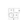 Angolare Inox 3 Vie 90° Ø Mm.25