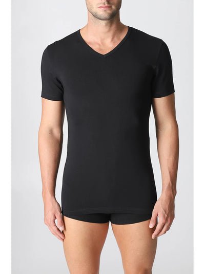 Alpina Maglietta da Uomo in caldo cotone Scollo a V ANM999 2510S24