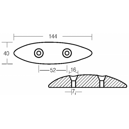Anodo Ovale