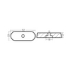 Anodo Piede Yamaha 6/8Hp 4T All
