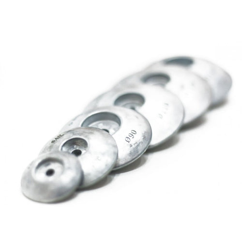 Coppia Flange Tonde Tonda Ø90