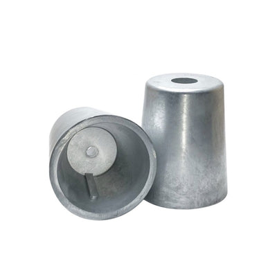 Anodo Zinco Ogiva Conica Ø35