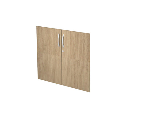 Coppia di ante con serratura per mobile basso e mobile alto cm. 80x66