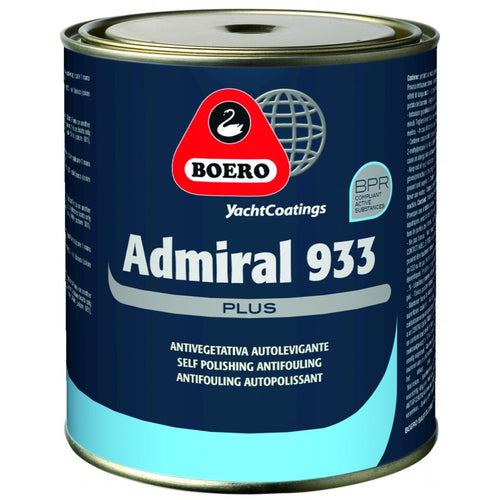 Antiveg. Admiral 933 Nero 2,50L