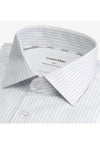 calvin klein CAMICIA THERMO TECH STRIPE FITTED SHIRT da uomo