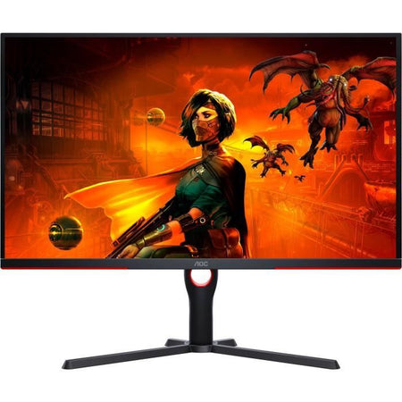 Schermo PC - AOC - U32G3X - 32 UHD 4K - Pannello IPS - 144Hz - 1ms - Altezza regolabile - 2 HDMI 2 DP - Adaptive Sync - Nero