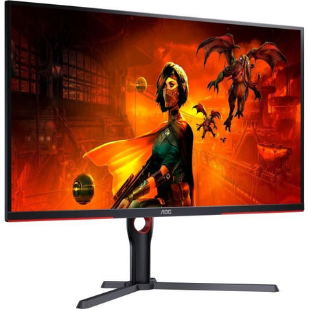 Schermo PC - AOC - U32G3X - 32 UHD 4K - Pannello IPS - 144Hz - 1ms - Altezza regolabile - 2 HDMI 2 DP - Adaptive Sync - Nero
