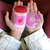 FISURA Set 2 scaldamani a forma di thermos e donut