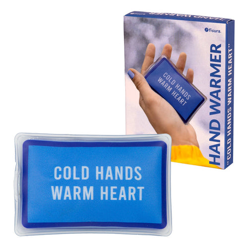 FISURA Scaldamani scritta Cold hands warm heart