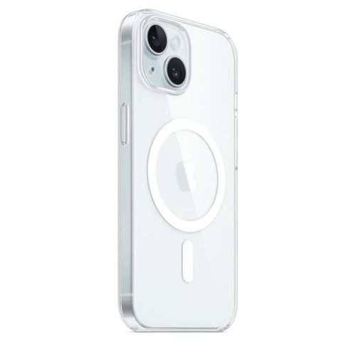 APPLE - iPhone 15 - Custodia trasparente con MagSafe
