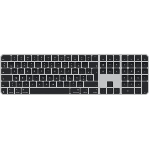 Tastiera numerica Magic Keyboard Touch ID con tasti Apple in silicone - FR - Neri
