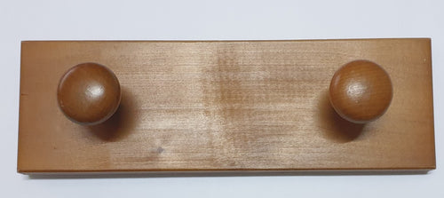 Appendiabiti 2 Pos Noce Legno
