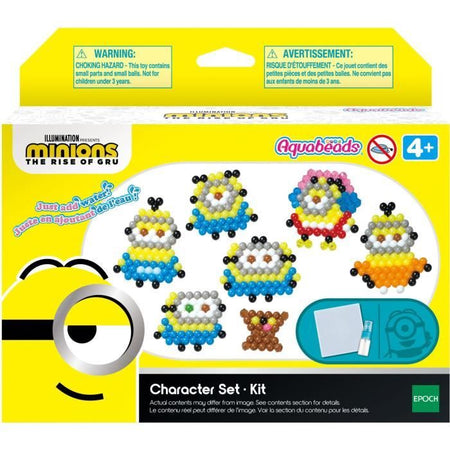 Il kit Minions 2: C'era una volta Gru - Aquabeads - 31605 - Perle che si attaccano all'acqua