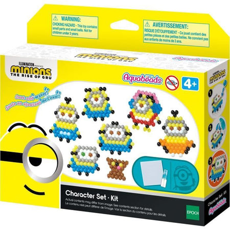 Il kit Minions 2: C'era una volta Gru - Aquabeads - 31605 - Perle che si attaccano all'acqua
