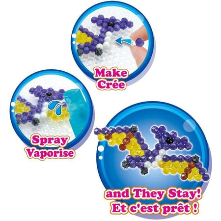 The Land of Dinosaurs - Aquabeads - Perle che si attaccano con l'acqua