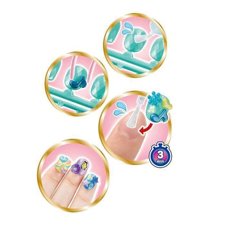 Ricarica di manicure incantata - Aquabeads - Unghie che si attaccano con acqua, tempo libero per i bambini