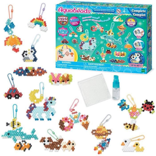 Scatola creazione - AQUABEADS 35025 - I miei portachiavi e ciondoli