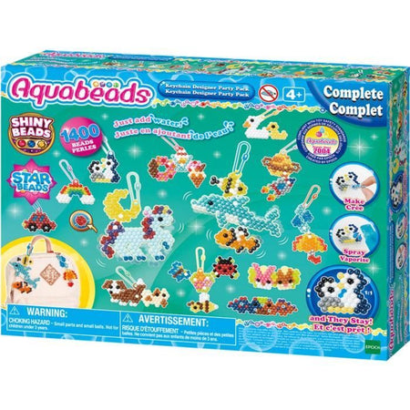 Scatola creazione - AQUABEADS 35025 - I miei portachiavi e ciondoli