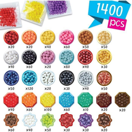 Scatola creazione - AQUABEADS 35025 - I miei portachiavi e ciondoli