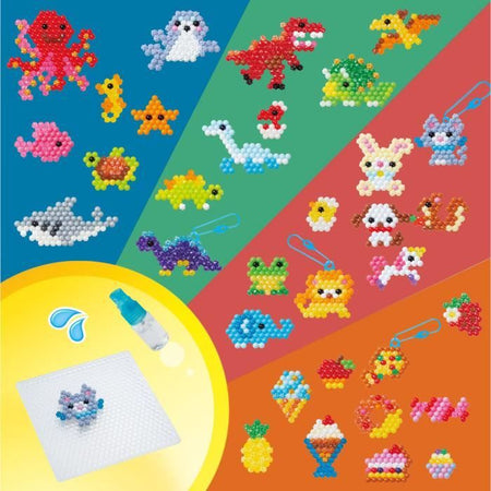 La scatola creativa 4 in 1 - AQUABEADS - 35072 - 1900 perline per creazioni spray