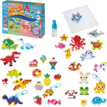 La scatola creativa 4 in 1 - AQUABEADS - 35072 - 1900 perline per creazioni spray