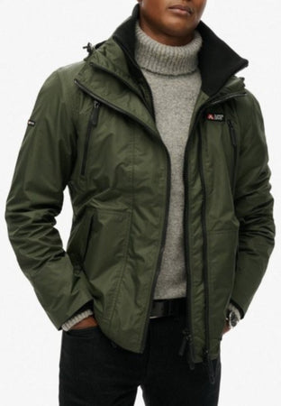 SUPERDRY Giubbotto HOODED MTN WINDBREAKER JACKET da uomo