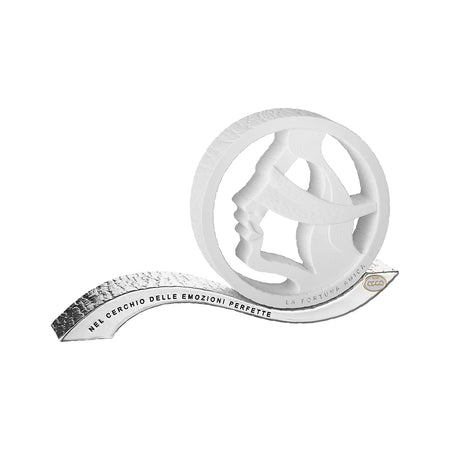 Scultura ACCA 'Il cerchio delle emozioni perfette' AR 742.1 BIA/ARG