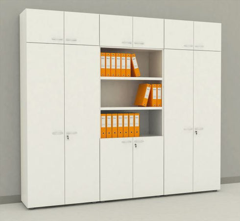 Sopralzo per armadio con ante battenti senza serratura in melaminico cm. 90x45,8x40h