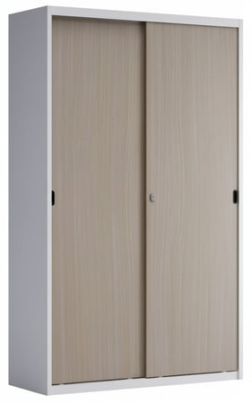 Armadio in metallo per archiviazione documenti da ufficio cm. 120x45x200h