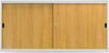 Armadio metallico ad ante scorrevoli per ufficio con ante in melaminico cm. 150x45x90h