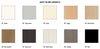Armadio metallico scorrevole con ante in melaminico da ufficio cm. 120x45x69h