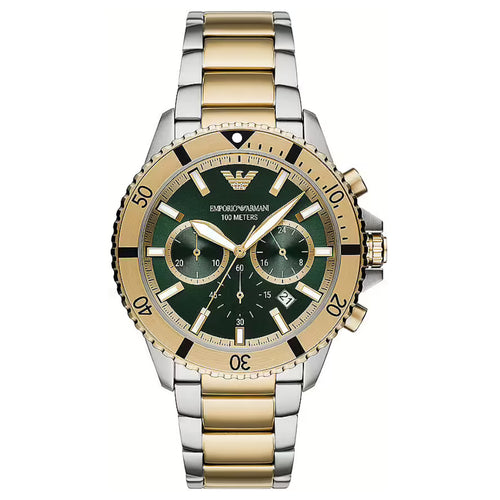 Orologio cronografo uomo Emporio Armani World Explorer - AR11586