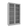 Armadio per archiviazione da ufficio con ante a rete metalliche cm. 120x45x200h