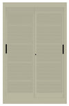 Armadio per archiviazione da ufficio con ante a rete metalliche cm. 120x45x200h