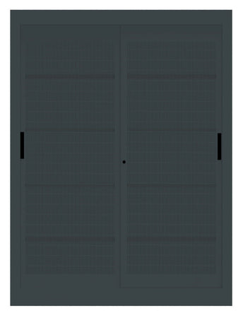 Armadio archiviazione da ufficio in metallo con piani interni cm. 150x60x200H