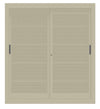 Armadio per archivio documenti da ufficio con piani interni regolabili in altezza e ante in rete cm. 180x60x200H