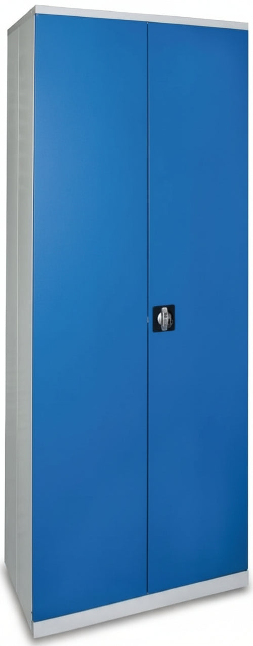 Armadio in metallo con ripiani regolabili da minuteria cm. 70x52x195h