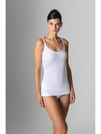Alpina Canotta top da Donna in cotone elasticizzato ARA024 2505S17
