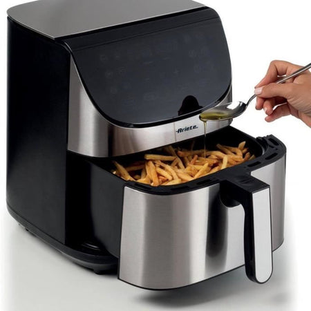 Friggitrice digitale ARIETE senza olio - acciaio inox spazzolato - XXL 2 chili - Modello 4628