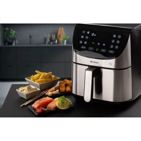 Friggitrice digitale ARIETE senza olio - acciaio inox spazzolato - XXL 2 chili - Modello 4628